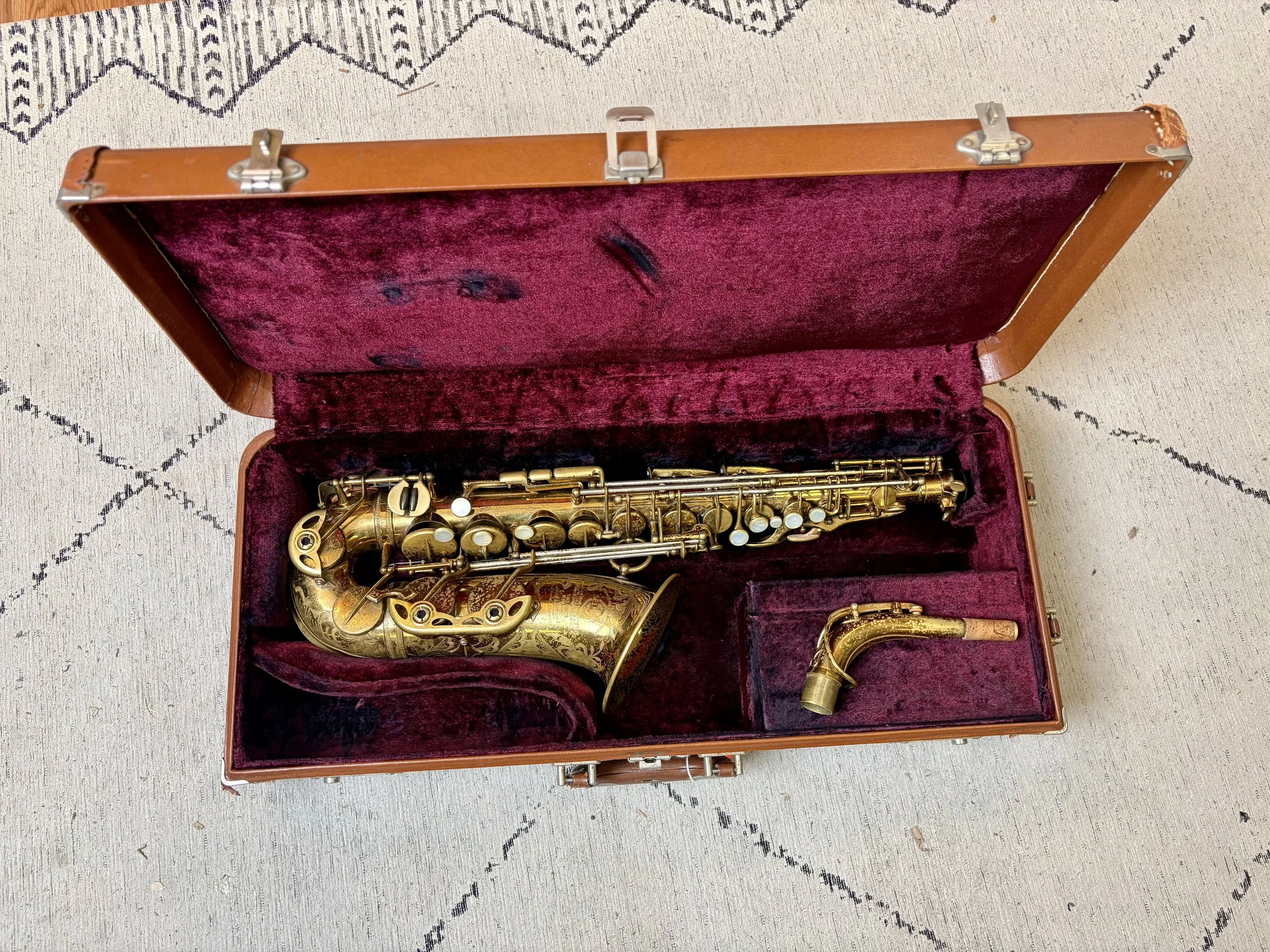1957 Buescher Aristocrat Alto — The Boston Sax Shop